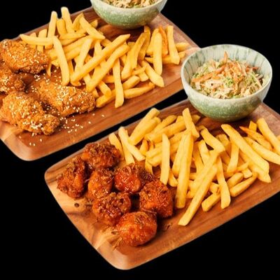 Комбо для двоих Крыло и филе в Kannam Chicken по цене 846 ₽