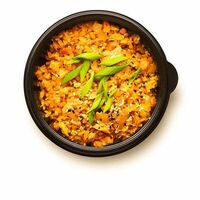 Чесночный рис с лососем в Kaifa