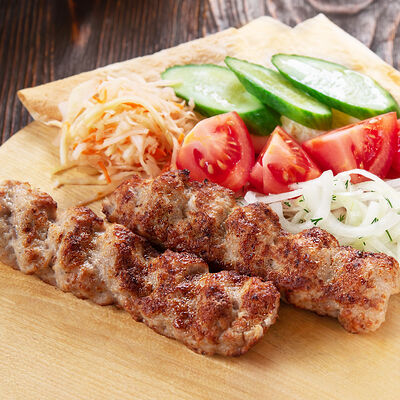 Люля-кебаб из курицы в Хинкальная Сациви по цене 655 ₽