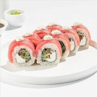 Ролл тунец шиитаке с трюфельной сальсой в SeabasSushi