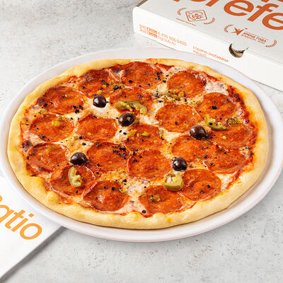 Пицца Дьявола 28 см в iL Патио по цене 649 ₽