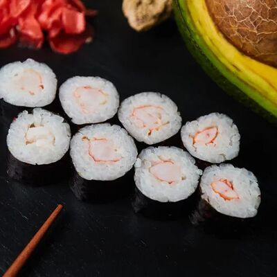 Классические роллы с креветкой в Тайфун по цене 209