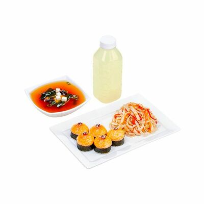 Бизнес-ланч №3 в СушиWok по цене 389