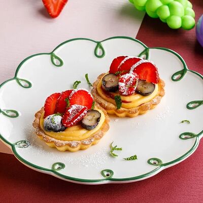 Тарталетки с ягодами и малиновым джемом в ЛарисуВаннуХочу по цене 430