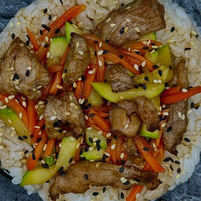 Рис на пару с курицей в Китайский буфет по цене 459 ₽