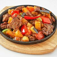 Шипящая сковорода в Тайфун