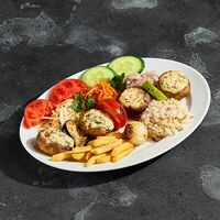 Шампиньоны под сыром в Marmaris