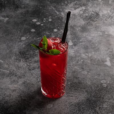 Лимонад малина-маракуйяв Фарш бургер халяль по цене 850 ₽