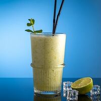 Смузи из хурмы с апельсином в Рабарбар