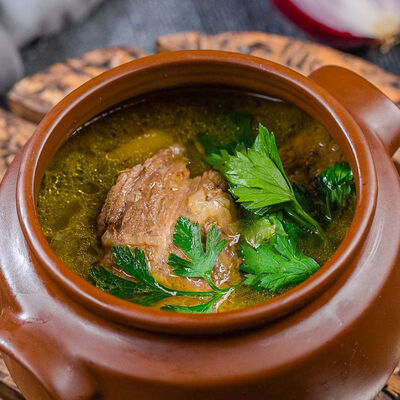 Мясо в горшочке в Сахара по цене 1140 ₽