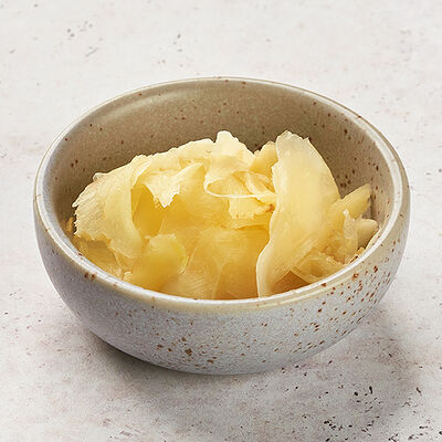 Имбирь маринованный в Рокнроллы по цене 75 ₽