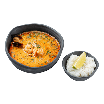 Суп Том Ям в ИТЛЕ Стейк-кафе Halal по цене 990 ₽