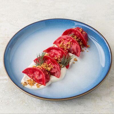 Вареники с грибами и картофелем в На Парах по цене 320