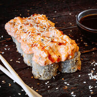 Ролл Сяке стайл темпурный в Суши Тайм