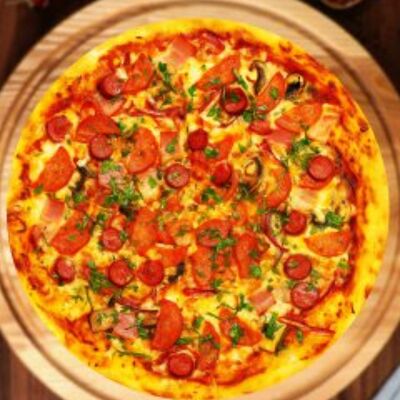 Пицца Драконий хвост в Доставка роллы воки пицца Вологда RollX по цене 865 ₽