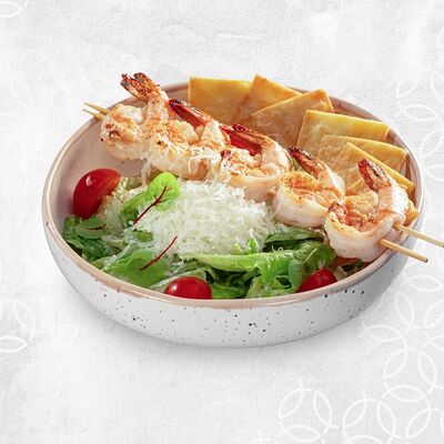 Цезарь с креветкой в Река Море по цене 595 ₽