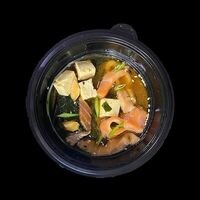 Мисо-суп с лососем в KIMONO