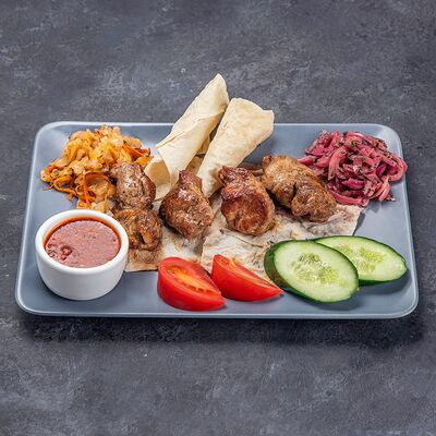 Шашлык из cвинoй шеи в BARVILLA по цене 599 ₽