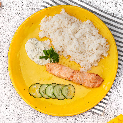 Лосось с рисом в Mojo по цене 330