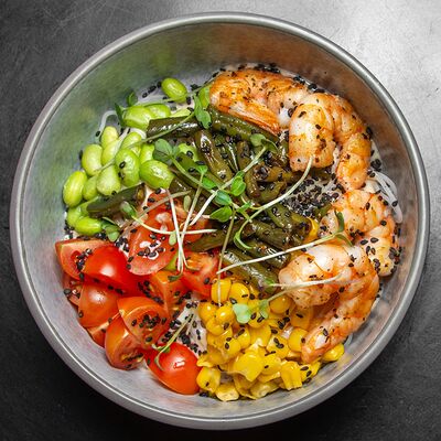 Поке-боул с креветкой в Palmer по цене 550 ₽