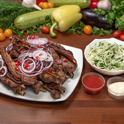 Шашлык из баранины килограммовый в Шашлычкофф по цене 1999