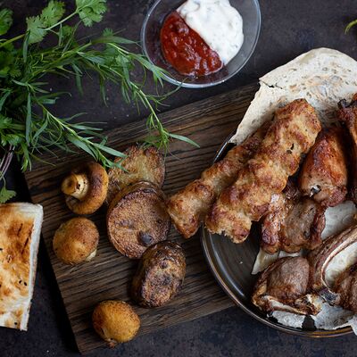 Ассорти №9 в Хочу Шашлык на углях по цене 10080 ₽