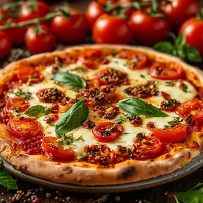 Пицца Маргарита в Park cafe по цене 690 ₽