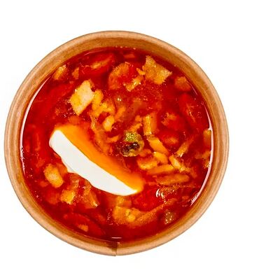 Суп дня Солянка в 4 сыра по цене 325 ₽