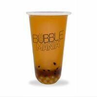 Зеленый холодный чай Манго-маракуйя в Bubble Mania Bubble Tea