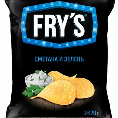 FRY’S Сметана и зелень в Буфет ХК Сочи 1 по цене 150 ₽