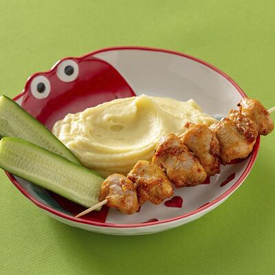 Куриный шашлычок с картофельным пюре в Урюк по цене 390 ₽