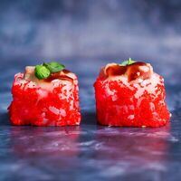 Запеченый с лососем в Контейнер