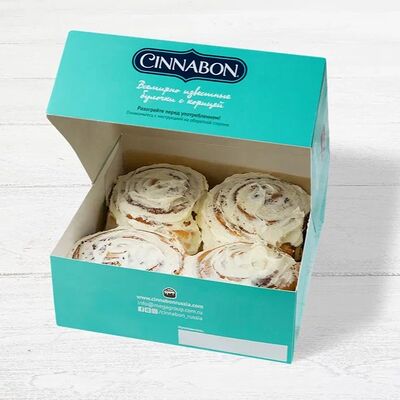 СиннаПак с четырьмя булочками в Синнабон по цене 1640 ₽