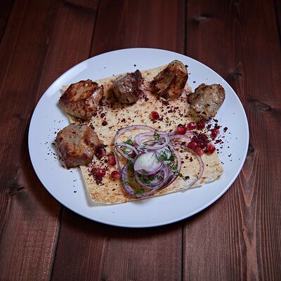 Шашлык из мякоти баранины в Хинкальная Легенда по цене 880 ₽