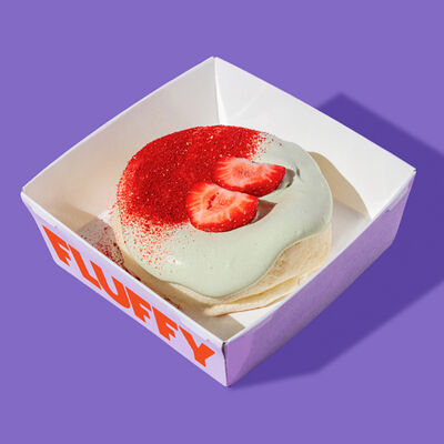 Мини Панкейк клубника-матча в Fluffy Fluffy по цене 406 ₽