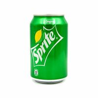 Sprite в железной банке в Pro чебуреки