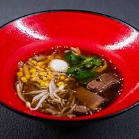 Рамэн с брискетом в Harley Drink Bar