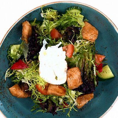 Салат пашот с индейкой в Пекин по цене 790 ₽