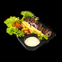 Шашлык сердце куриное (ланч бокс) Маленький в BBQ