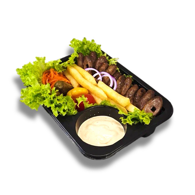 Шашлык сердце куриное (ланч бокс) Маленький в BBQ по цене 537 ₽