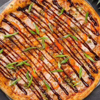 Пицца Острая курочка в Рыба закусывала по цене 869 ₽