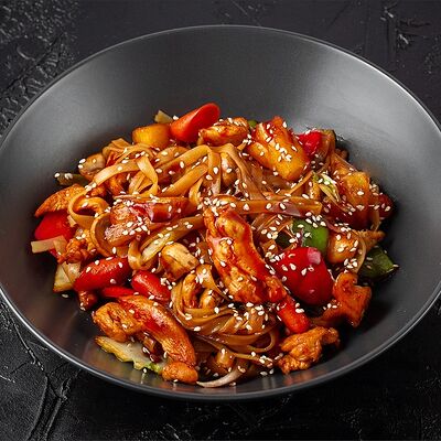 Курица по-тайски с ананасом в PokeHut - Старфиш по цене 750 ₽