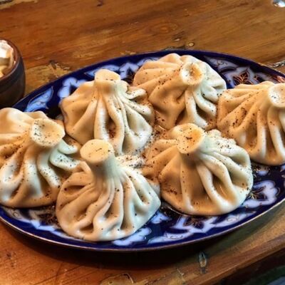 Хинкали в Гриль Кафе по цене 750 ₽