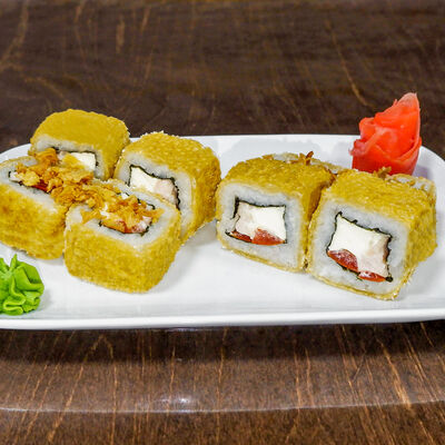 Ролл Темпура с копченой курочкой в Пиццерия Dario по цене 239