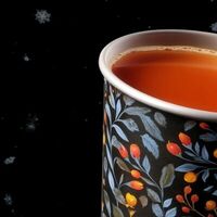 Чай черный Ревень - Красная смородина в Добрая пышка