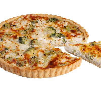 Брюссельский пирог с брокколи и цветной капустой (Большой) в Машенькины пироги по цене 1715 ₽