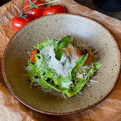 Паста со страчателлой и песто в Блеск по цене 490