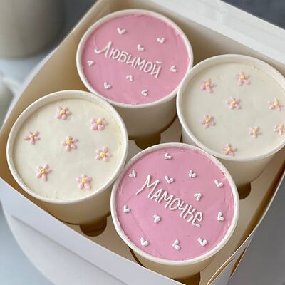 Торт в стакане, cake to go, трайфлы Любимой мамочке на день матери в Elian Сhocolate по цене 2400 ₽
