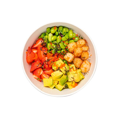 Поке боул с гребешком в Sea Zone по цене 840 ₽