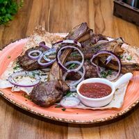 Антрекот из баранины в Бухта